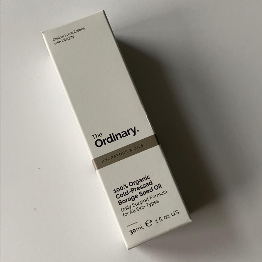 NWT 100% Organic Cold-Pressed Borage Seed Oil